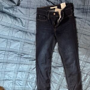 Levi's Dark Indigo Women's 314 Straight Shaping Skinny Jeans